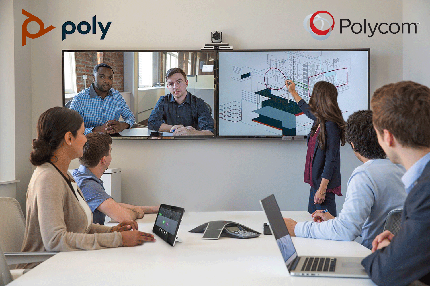Videoconferência Poly